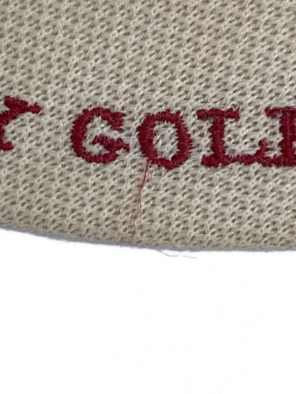 BURBERRYGOLF - Beige Cotton Hat - Picture 9 of 11